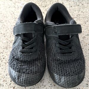 Size 12 Black Nike Velcro Sneakers